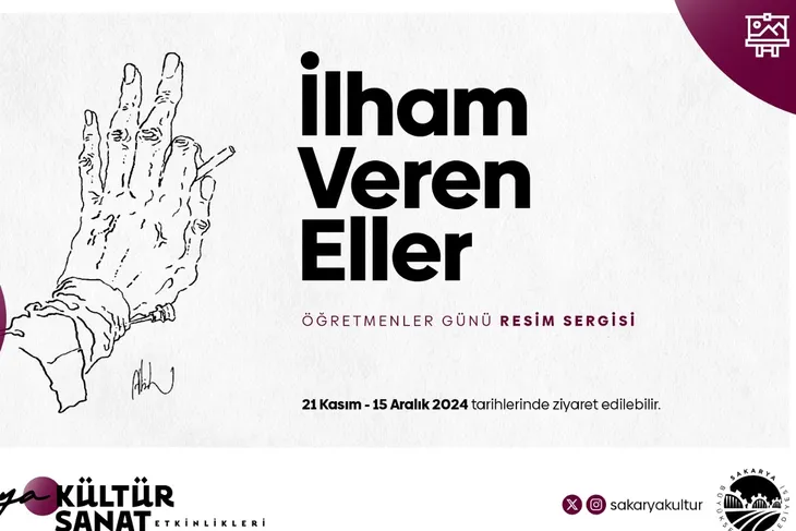 Sakarya’da “İlham Veren Eller”  sergisi